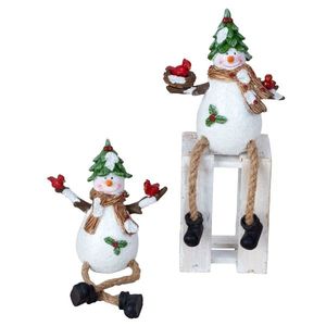 MAKRO - Snehuliak s visiacimi nohami 18cm rôzne druhy vyobraziť