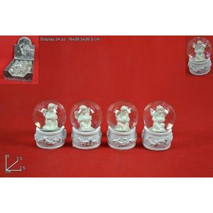 MAKRO - Snežítko anjel 5cm rôzne druhy vyobraziť