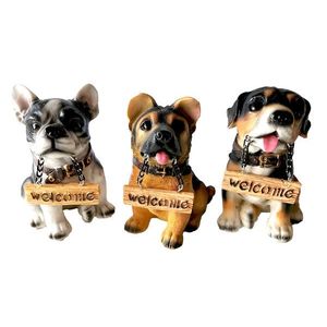 MAKRO - Soška pes 11cm rôzne druhy vyobraziť