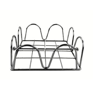 MAKRO - Stojan na servítky pochrómovaný 18x17cm vyobraziť