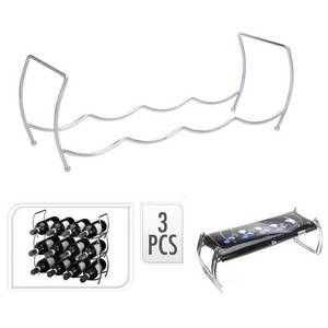 MAKRO - Stojan na víno 4 fľaše, v balení 3ks vyobraziť