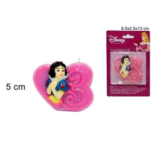 MAKRO - Sviečka číslica 3 Princess vyobraziť