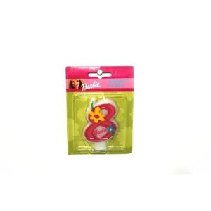 MAKRO - Sviečka číslica 8 Barbie vyobraziť