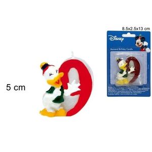 MAKRO - Sviečka číslica 9 Disney vyobraziť