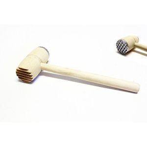 MAKRO - Tlčik na mäso nelakovaný, 1 kovová koncovka vyobraziť