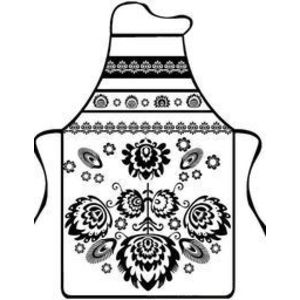 MAKRO - Zástera FOLK biela vyobraziť