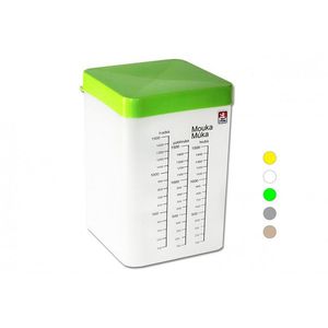 PETRA PLAST - Dóza na múku s odmerkou, umelá hmota 3000ml, rôzne farby vyobraziť