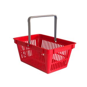 PETRA PLAST - Košík nákupný 1 rúčka, umelá hmota rôzne farby vyobraziť