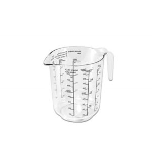 PETRA PLAST - Odmerka 1L s potlačou, priemer 11, 5cm výška 14cm, umelá hmota vyobraziť