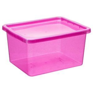 PLAST TEAM - Box BASIC 20L Pink Glitter vyobraziť