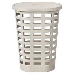 PLAST TEAM - Kôš na špinavé prádlo Boston oválny béžový, 35x63, 20x47, 50cm vyobraziť