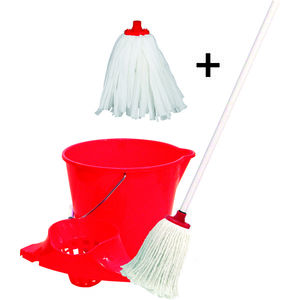 PLETATEX - Sada MOP 12l + 2 náhrady rôzne farby vyobraziť