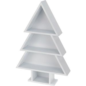 Polička stromček drevo 44cm vyobraziť