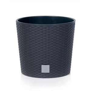 PROSPERPLAST - Kvetináč RatoRound 40cm antracit vyobraziť