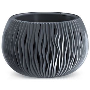 PROSPERPLAST - Kvetináč SANDY s vložkou 29cm závesný vyobraziť