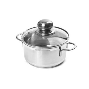 SSW - Nerezový hrniec 12cm so sklenenou pokrievkou, 800 ml vyobraziť