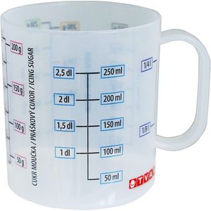 TVAR - Hrnček odmerka 250ml s potlačou vyobraziť