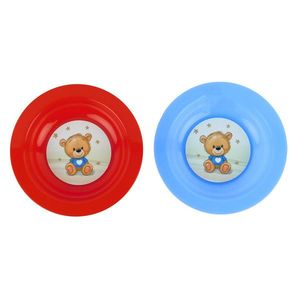 TVAR - Tanier detský hlboký IML Medvedík modré tričko, umelá hmota vyobraziť