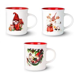 VERONI - Hrnček vánočný 330ml Gnomo rôzne motívy vyobraziť