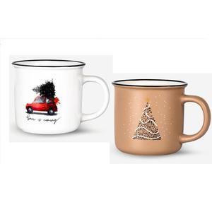 VERONI - Hrnček vianočný 380ml Paul rôzne motívy vyobraziť