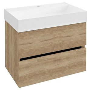 SAPHO - ODETTA umývadlová skrinka 67x50x43, 5cm, dub Alabama DT070-2222 vyobraziť