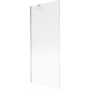 MEXEN/S - Next vaňová zástena FIX 80 x 150, prúžky, chróm 895-080-000-00-09-01 vyobraziť