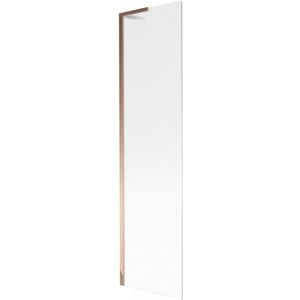 MEXEN/S - Next L vaňová zástena FIX 50 x 150, prúžky, ružové zlato 895-050-000-03-09-60 vyobraziť