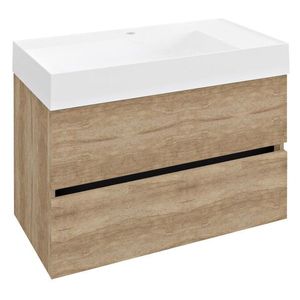 SAPHO - ODETTA umývadlová skrinka 82x50x43, 5cm, dub Alabama DT085-2222 vyobraziť