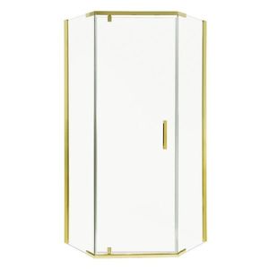 KERRA - Sprchovací kút päťboký Kora 90 Zlatá 5907548116451 vyobraziť