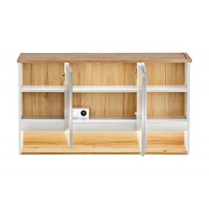 COMAD - Zrkadlová skrinka 120cm 3 dvierka BAHAMA WHITE 5907611648391 vyobraziť