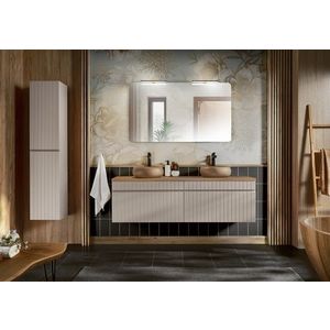 COMAD - Vysoká skrinka 2 dvierka ICONIC CASHMERE 5907611656266 vyobraziť