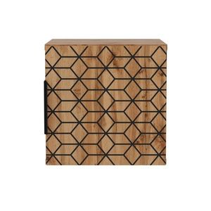 COMAD - Horná skrinka Qubik 30x30cm 1 dvierka DIAMOND WOTAN 5907611660225 vyobraziť