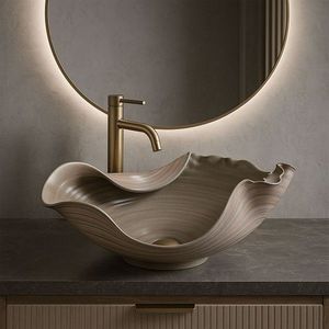 REA - Keramické umývadlo na dosku HM-17 Handmade ART REA-U6327 vyobraziť