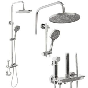 REA REA - Sprchový set s batériou 150mm MAX Chróm REA-P6616 vyobraziť