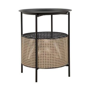 Kovový okrúhly odkladací stolík ø 40 cm Osaka – Mauro Ferretti vyobraziť