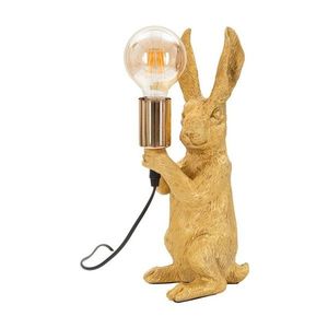 Stolová lampa v zlatej farbe (výška 35, 5 cm) Rubbit – Mauro Ferretti vyobraziť