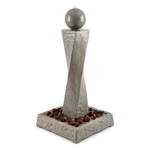 Blumfeldt Trafalgar, záhradná fontána, 1, 5 m, LED, sklolaminát-cement, 4, 5 kg, tuf vyobraziť