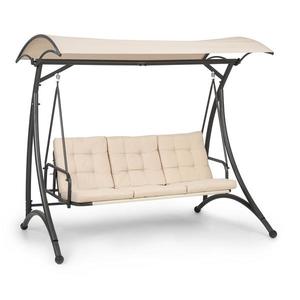 Blumfeldt Marabella, hollywoodska hojdačka, 3-miestna, so slnečníkom, ecro vyobraziť