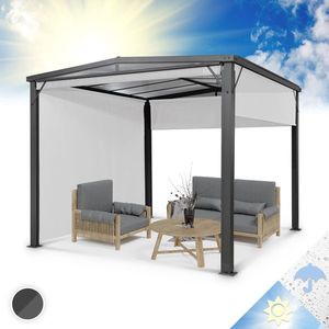Blumfeldt Pantheon Cortina Solid Sky, pergola, prístrešok, 3 x 4 m, polykarbonát vyobraziť