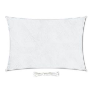 Blumfeldt Obdĺžniková slnečná clona, 3 x 4 m, s upevňovacími okami, polyester, priedušná vyobraziť