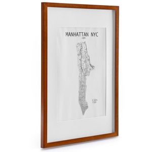 Casa Chic Kenton, rám na obrázky, obdĺžnikový, DIN A2, pasparta, plexisklo vyobraziť