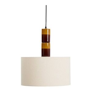 Závesné svietidlo s textilným tienidlom Mavran – Kave Home vyobraziť