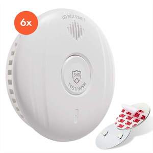 SHD by oneConcept, detektor dymu DOF Pro10, magnetický držiak, varovný signál: 85 dB, životnosť batérie 10 rokov vyobraziť