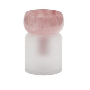 Ružová sklenená váza (výška 19 cm) Kelse – Kave Home vyobraziť