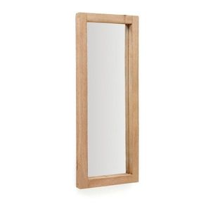 Nástenné zrkadlo s dreveným rámom 50x120 cm Maden – Kave Home vyobraziť