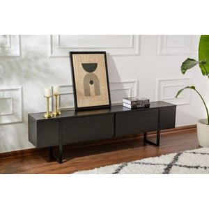 TV stolík black vyobraziť