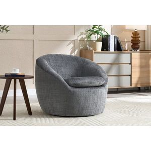 Otočné relaxačné kreslo SALENI Dekorhome vyobraziť