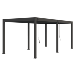 Bioklimatická pergola INTRO NEO 5, 3x3 m voľne stojaca Rojaplast vyobraziť