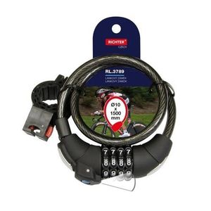 Kódový lankový zámok so svetlom RL.3789.10x1500.CRN vyobraziť