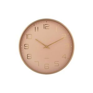 Karlsson 5973LB dizajnové nástenné hodiny svetloružové, priemer 40 cm vyobraziť